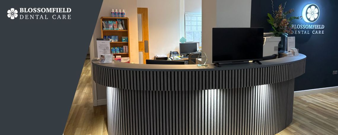 Our Reception Has Had a Makeover – Let’s Give Your Smile One Too